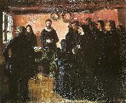 Anna Ancher, begravelsen